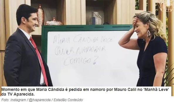 Ex Apresentadora Da Globo é Pedida Em Namoro Ao Vivo Na Tv Vitrine Lingerie 